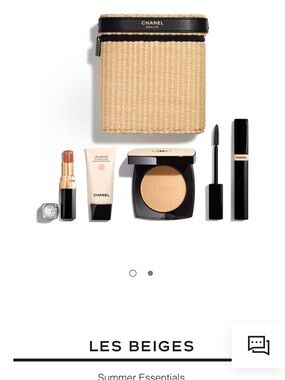 CHANEL Les Beiges Natural Glow Set — Beige & Black Accents